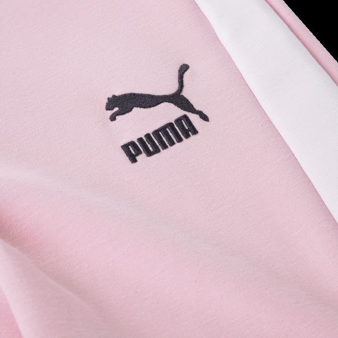 Pantalon Femme Puma Canada X Dua Lipa T7 Rose Lady-blanc
