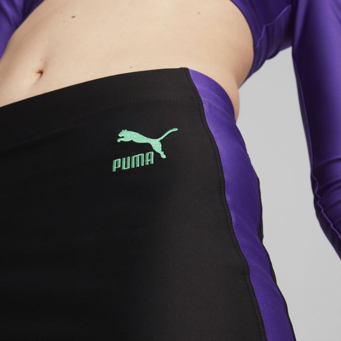 Mini Jupe Puma Canada X Dua Lipa Femme Noir
