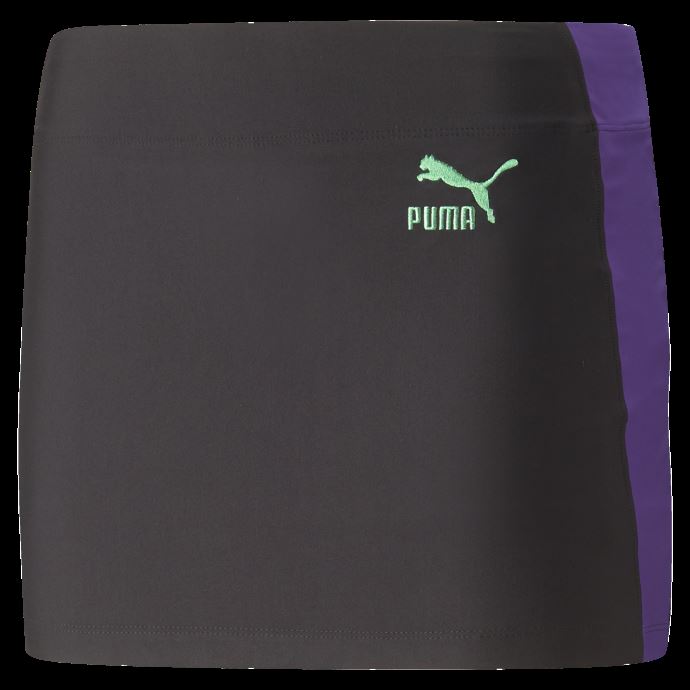 Mini Jupe Puma Canada X Dua Lipa Femme Noir
