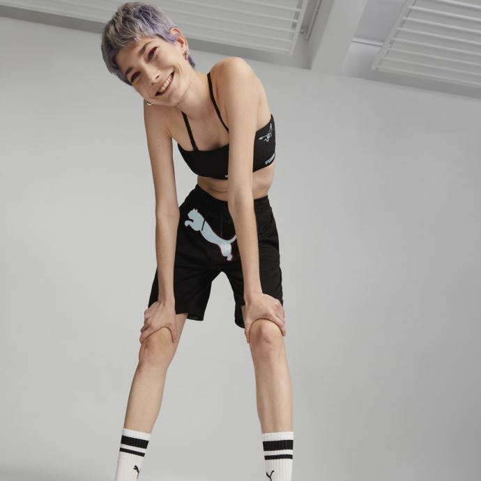 Short De Basketball Puma Canada X Dua Lipa Femme Noir
