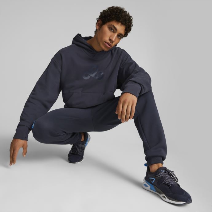 Puma Canada Parisian Night Cloud9 Esports Monochrome Sweat à Capuche Hommes
