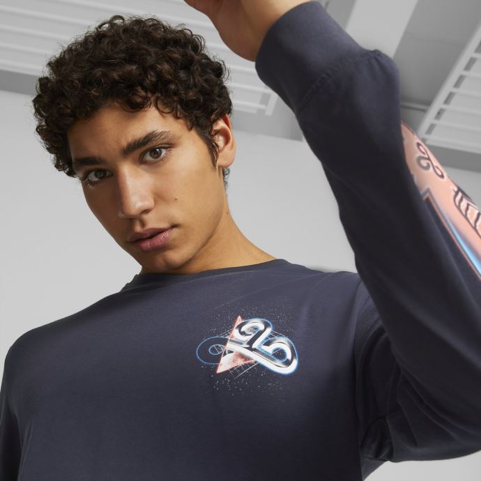 Puma Canada Parisian Night Cloud9 Esports Chemise à Manches Longues Pour Homme
