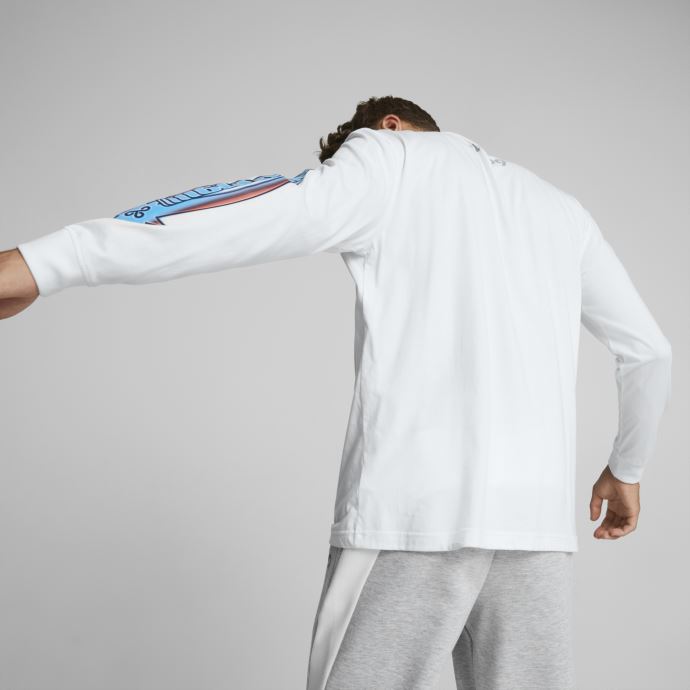 Cloud9 Esports Chemise à Manches Longues Hommes Blanc Brillant Puma Canada