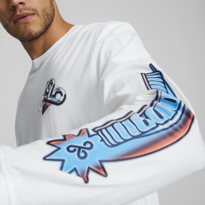 Chemise à Manches Longues Cloud9 Esports Blanc Brillant Pour Hommes Puma Canada
