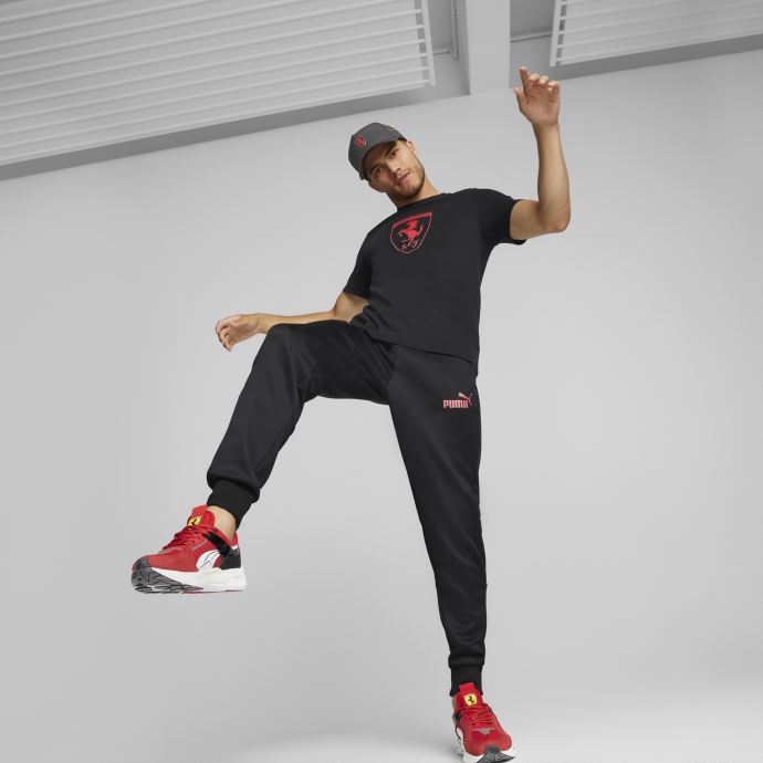 Puma Canada Scuderia Ferrari T-shirt Metal Energy Logo Homme Noir
