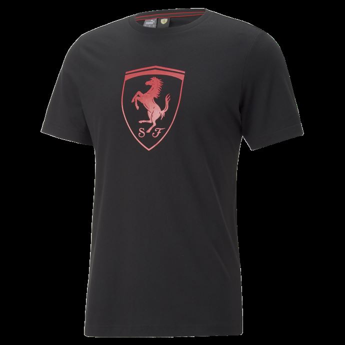 Puma Canada Scuderia Ferrari T-shirt Metal Energy Logo Homme Noir
