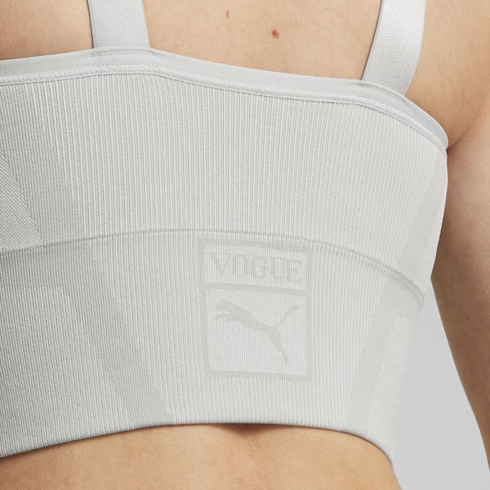 Brassière Puma Canada X Vogue Gris Clair Chiné Pour Femme
