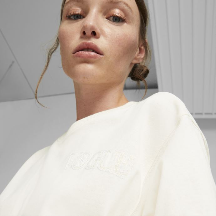 Puma Canada X Vogue T-shirt Décontracté Pour Femme Immaculé