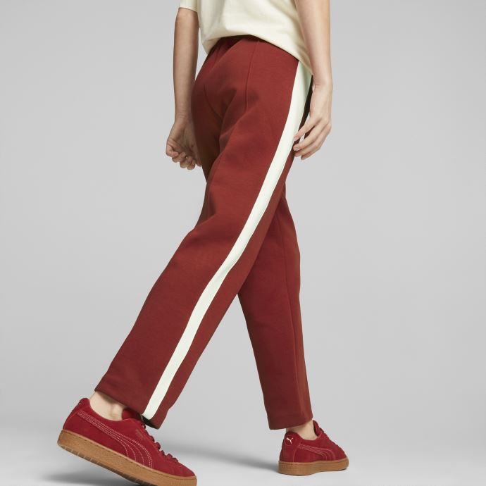 Pantalon T7 Puma Canada X Vogue Rouge Intense Pour Femme
