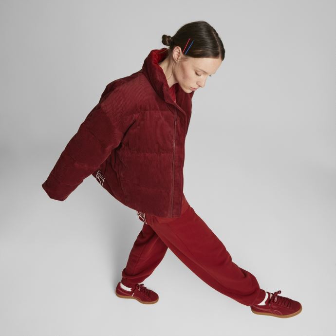 Doudoune Puma Canada X Vogue Rouge Intense Femme