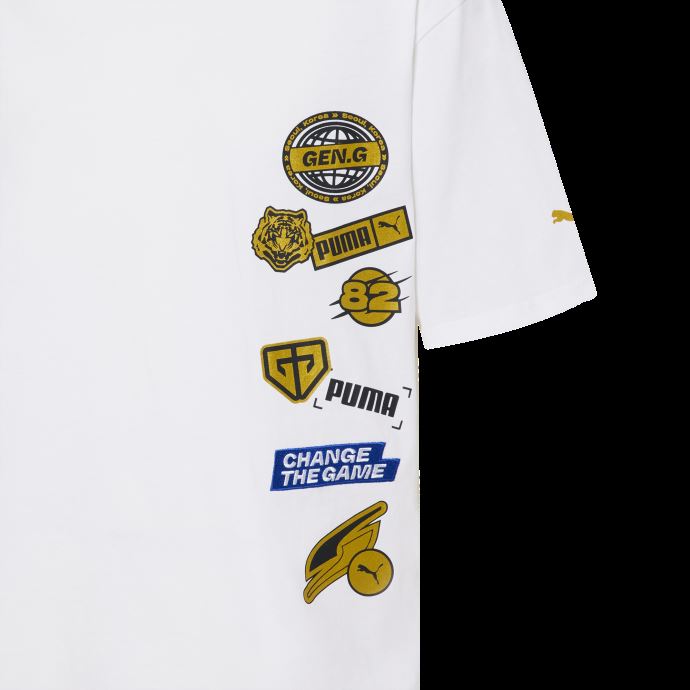 Puma Canada X Gen.g T-shirt Graphique Blanc

