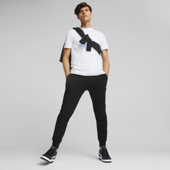 Pantalon De Survêtement Classics à Revers Pour Hommes Noir Puma Canada
