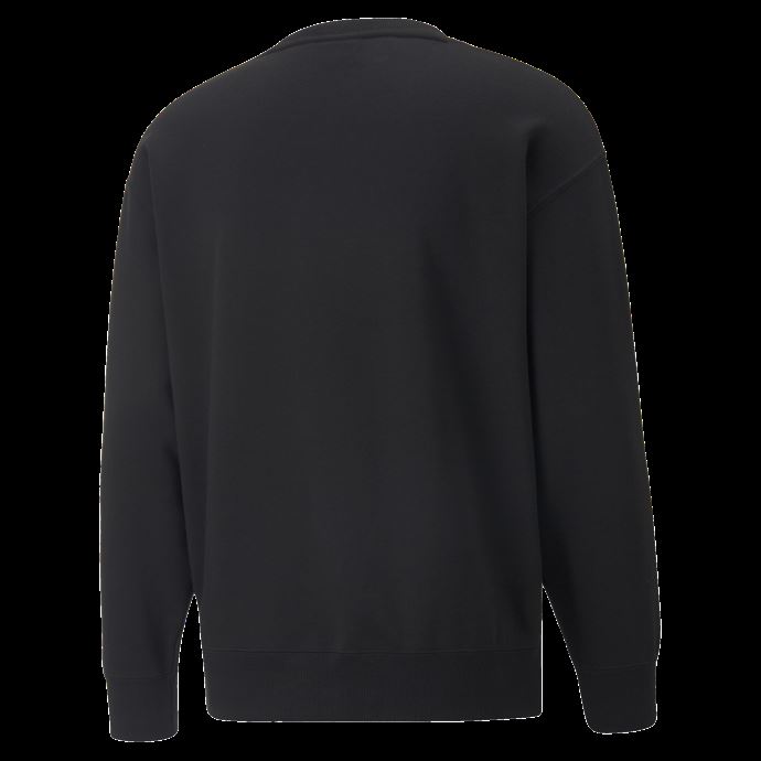 Puma Canada Noir Classics Sweat Ras Du Cou Décontracté Hommes
