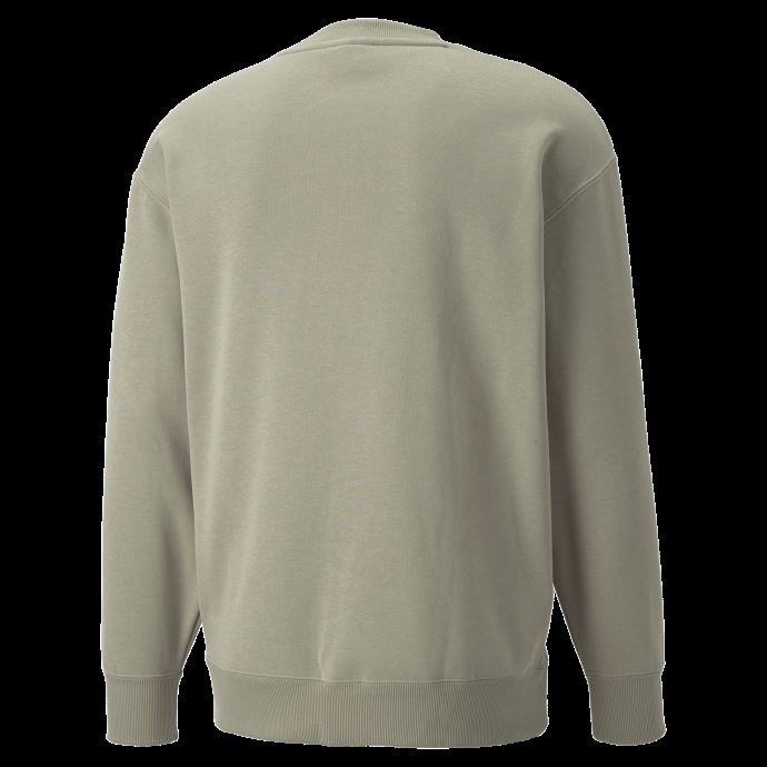 Puma Canada Classics Sweat Ras Du Cou Décontracté Hommes Gris Caillou
