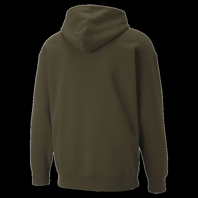 Sweat à Capuche Décontracté Deep Olive Classics Pour Hommes Puma Canada

