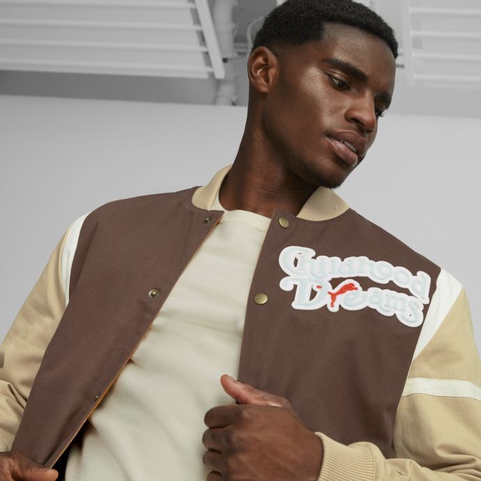 Veste De Basket-ball De Rêves D'enfance Pour Hommes Vert Poussiéreux Puma Canada