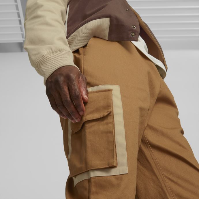 Rêves D'Enfance Pantalon De Basketball Homme Puma Canada Desert Tan
