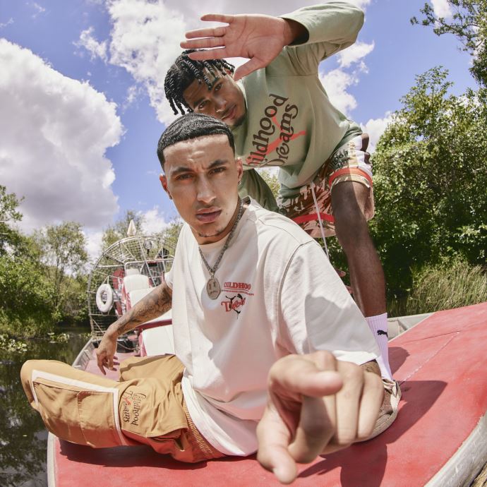 T-shirt De Basketball Pour Hommes Rêves D'Enfance II Pristine Puma Canada
