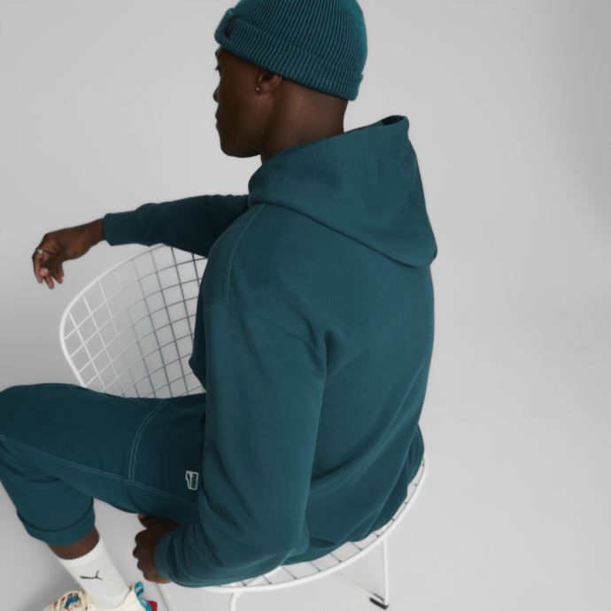 Sweat à Capuche Centre Ville Vert Varsity Hommes Puma Canada