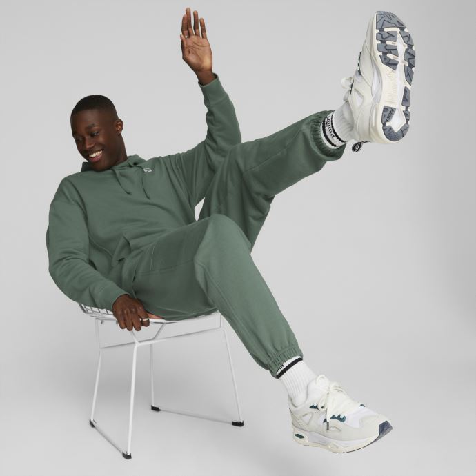 Sweat à Capuche Puma Canada Du Centre-ville Pour Hommes Forêt Profonde
