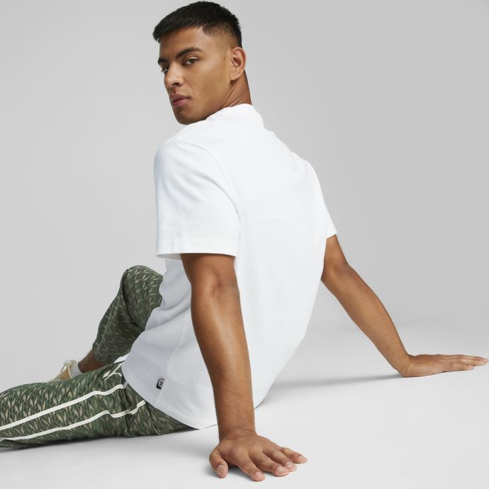 T-shirt Graphique Puma Canada Players' Lounge Blanc Pour Homme