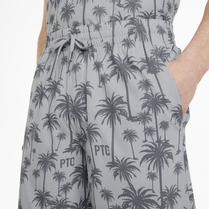 Short De Golf Puma Canada X Palm Tree Crew Palm Homme Taille Haute-quiet Shade
