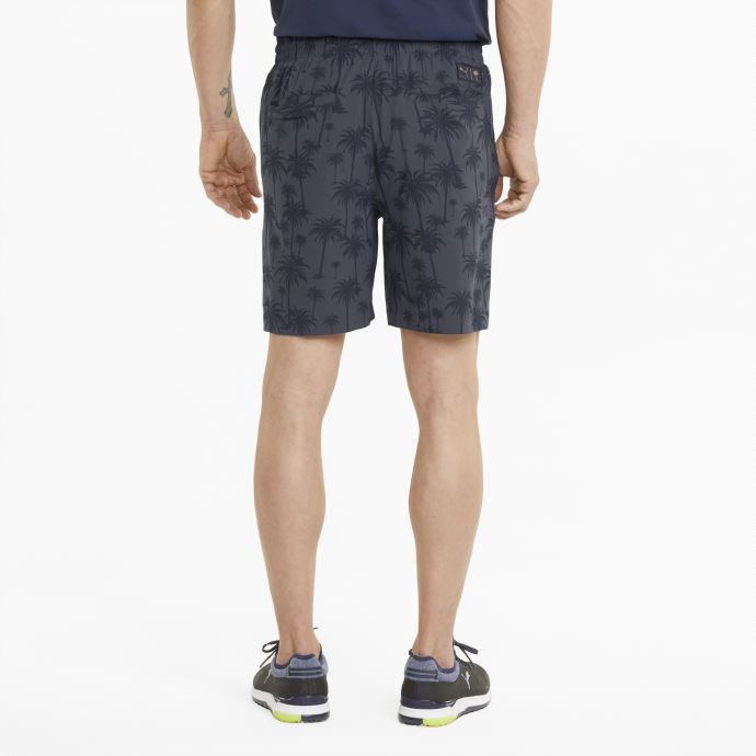 Puma Canada X Palm Tree Crew Palm Golf Shorts Hommes Marine Blazer