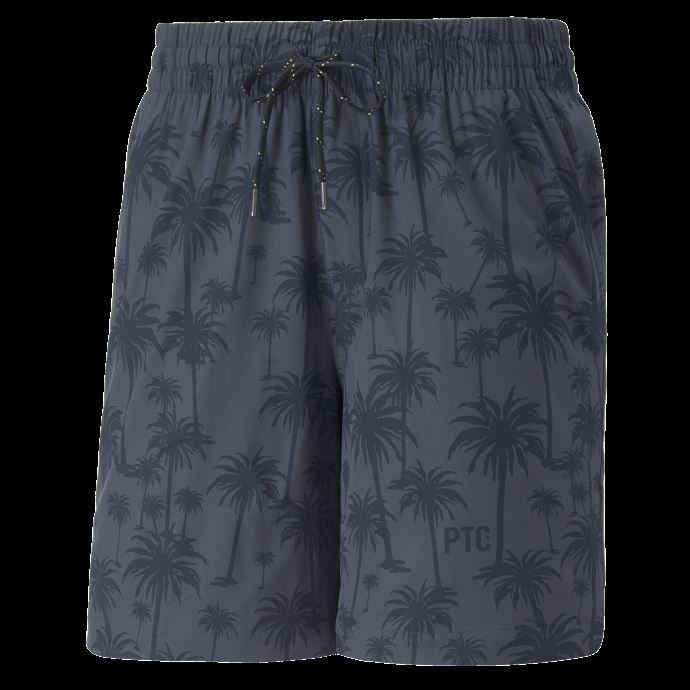 Puma Canada X Palm Tree Crew Palm Golf Shorts Hommes Marine Blazer
