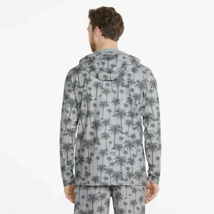 Puma Canada X Palm Tree Crew Sweat à Capuche De Golf Léger Palm Pour Homme Taille Haute-ombre Silencieuse
