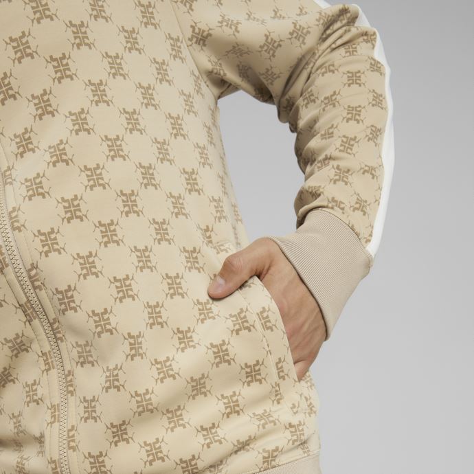 Puma Canada Light Sand-aop T7 Veste De Survêtement Imprimée Hommes
