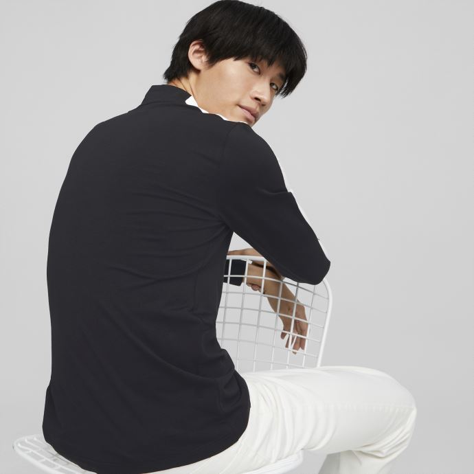 Puma Canada T7 T-shirt à Col Montant Hommes Noir