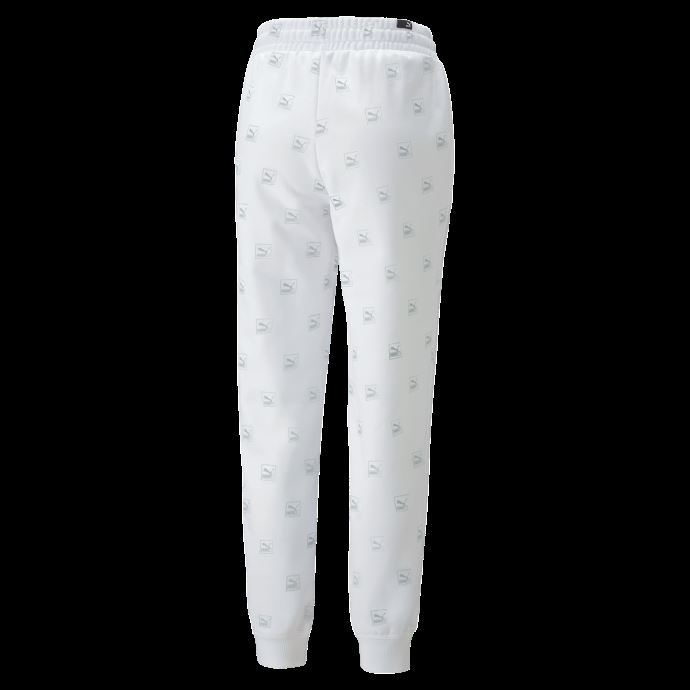 Pantalon De Survêtement Imprimé Puma Canada Brand Love Blanc Pour Femmes