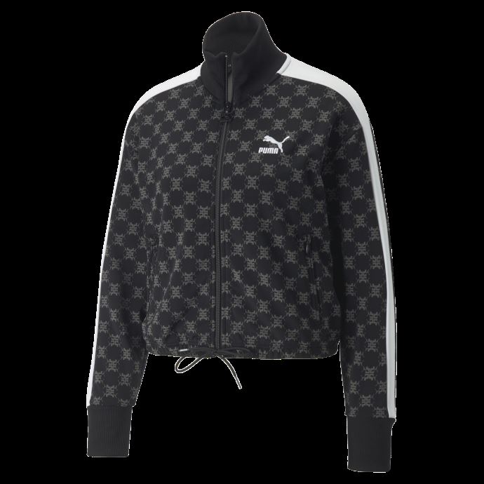 Puma Canada Veste De Survêtement Imprimée T7 Noir Femmes
