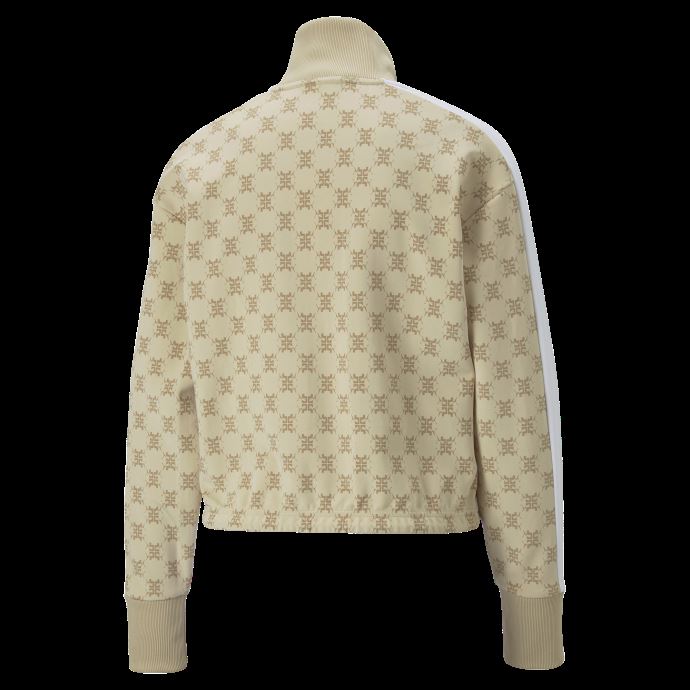 Veste De Survêtement Imprimée Puma Canada T7 Sable Clair Femmes
