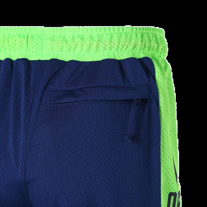 Short De Basketball Elektro Bleu-vert Gecko Puma Canada Rare Pour Homme
