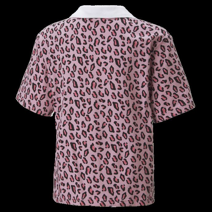 Prism Pink-aop Classics '90s Prep Polo Grand Enfant Puma Canada