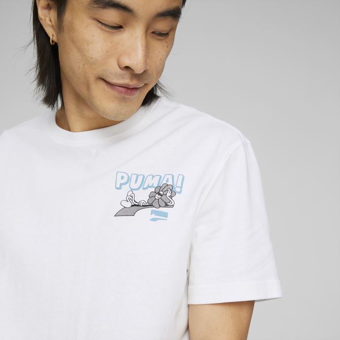T-shirt Graphique Centre-ville Blanc Pour Hommes Puma Canada