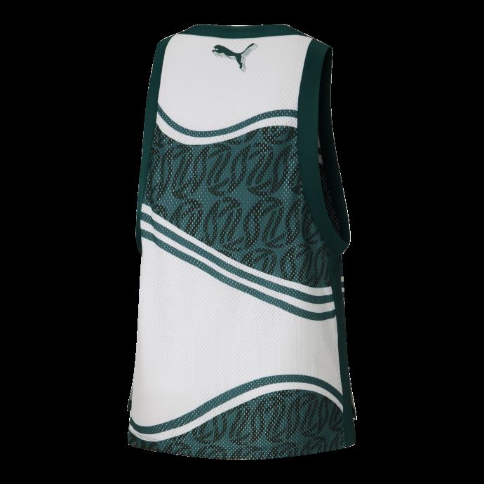 Maillot De Basket Stewie Femme Puma Canada Varsity Vert
