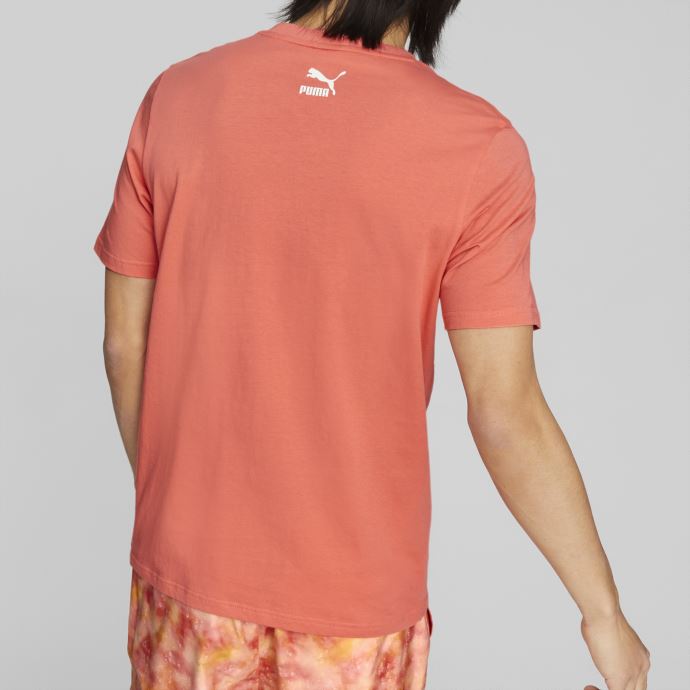 T-shirt Graphique été Squeeze Homme Puma Canada Saumon