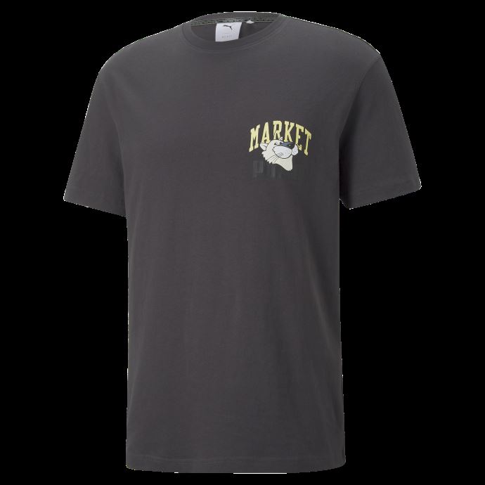 Puma Canada X Market T-shirt Graphique Homme Phantom Noir
