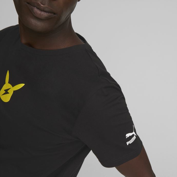 Puma Canada X Pokémon T-shirt Graphique Hommes Noir
