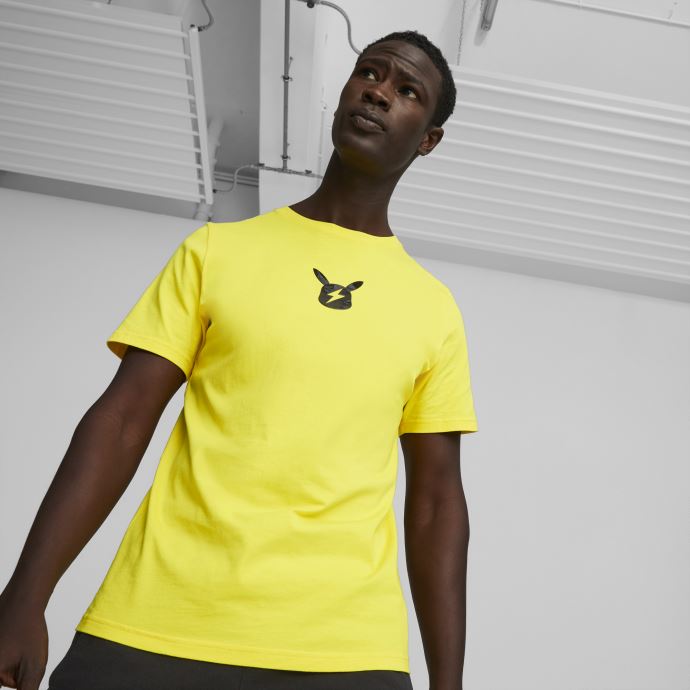 Puma Canada X Pokémon T-shirt Graphique Pour Homme Jaune Empire
