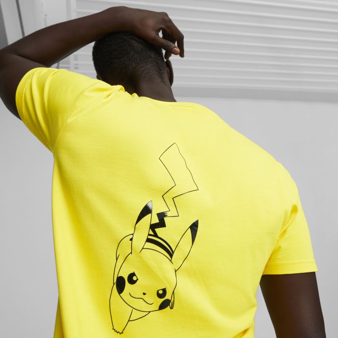 Puma Canada X Pokémon T-shirt Graphique Pour Homme Jaune Empire
