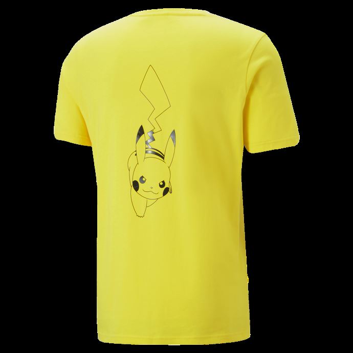 Puma Canada X Pokémon T-shirt Graphique Pour Homme Jaune Empire
