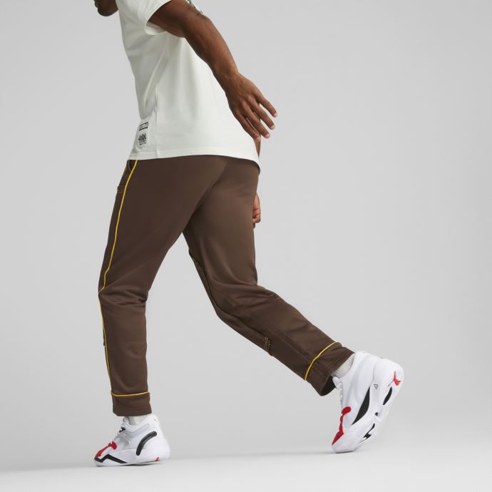 Pantalon De Basketball Puma Canada X Black Fives Pour Homme Châtaigne