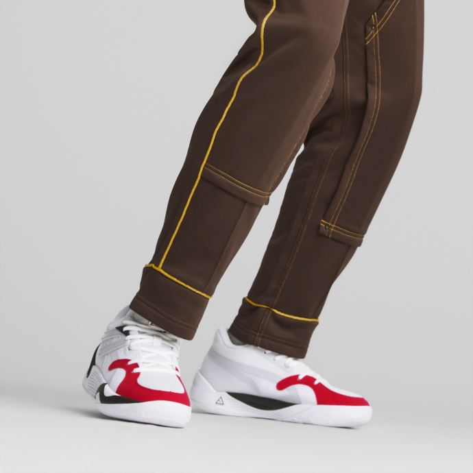 Pantalon De Basketball Puma Canada X Black Fives Pour Homme Châtaigne
