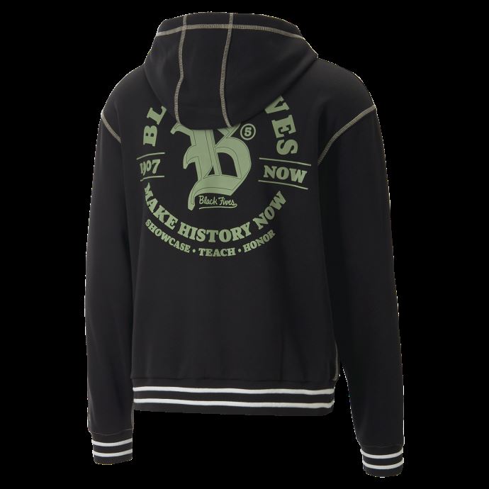 Puma Canada X Black Fives Sweat à Capuche De Basketball Hommes Noir
