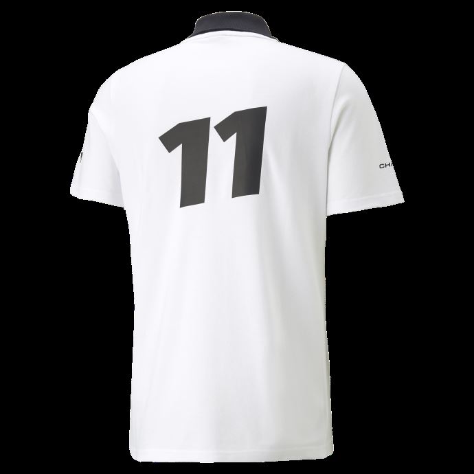 Polo Sergio Perez Puma Canada Red Bull Racing Homme Blanc