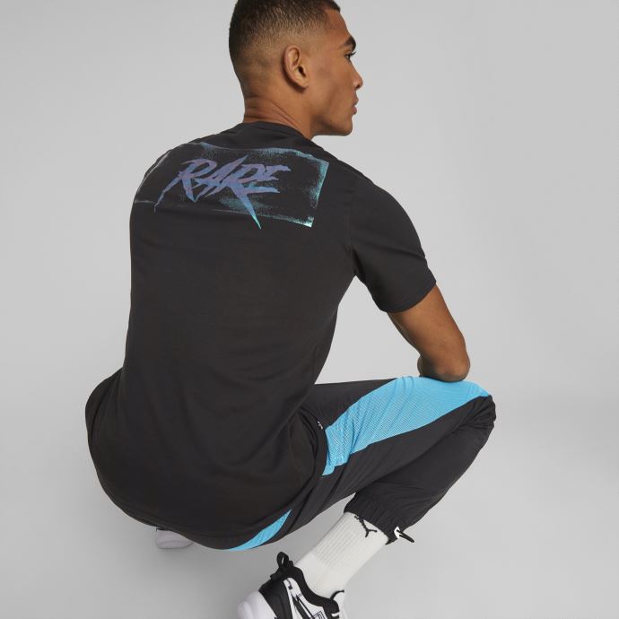 Puma Canada Melo One Rare T-shirt De Basketball Homme Noir
