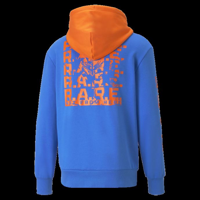 Puma Canada Melo Colorblock Basketball Hoodie Hommes Ultra Bleu
